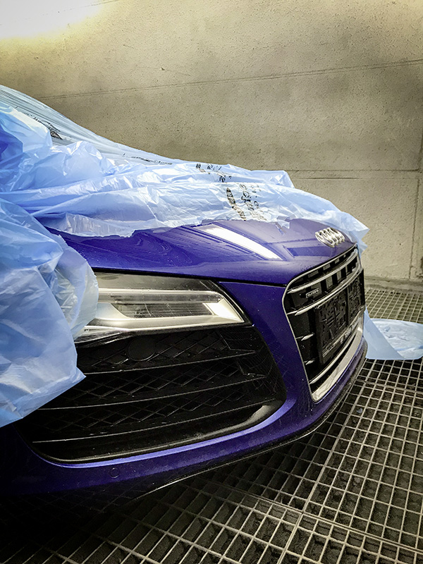Audi R8 Lackierung