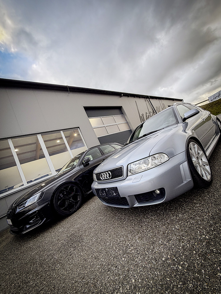 Audi RS4 Alt & Neu